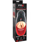 PDX ELITE - MASTURBADOR STROKER FUCK-O-MATIC VAGINA DOBLE VIBRACIÓN PENE & TESTÍCULOS