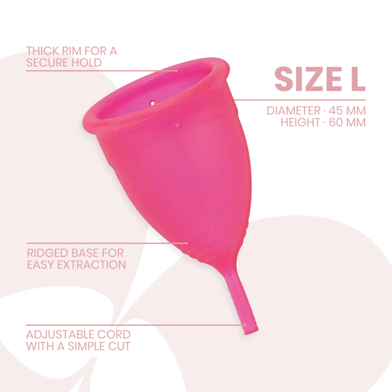 Comprar Intimichic Copa Menstrual Talla L – Reutilizable Con Silicona Médica Para Comodidad Diaria-Noxtic