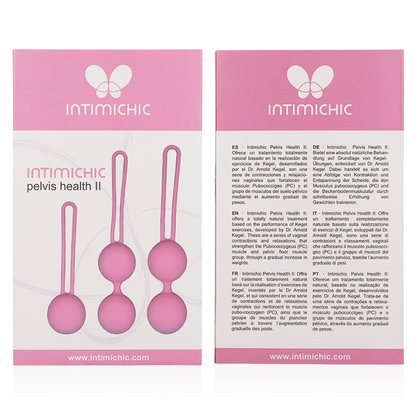 Intimichic Pelvis Health II – Dispositivo Para Fortalecer El Suelo Pélvico Con Ejercicios De Kegel