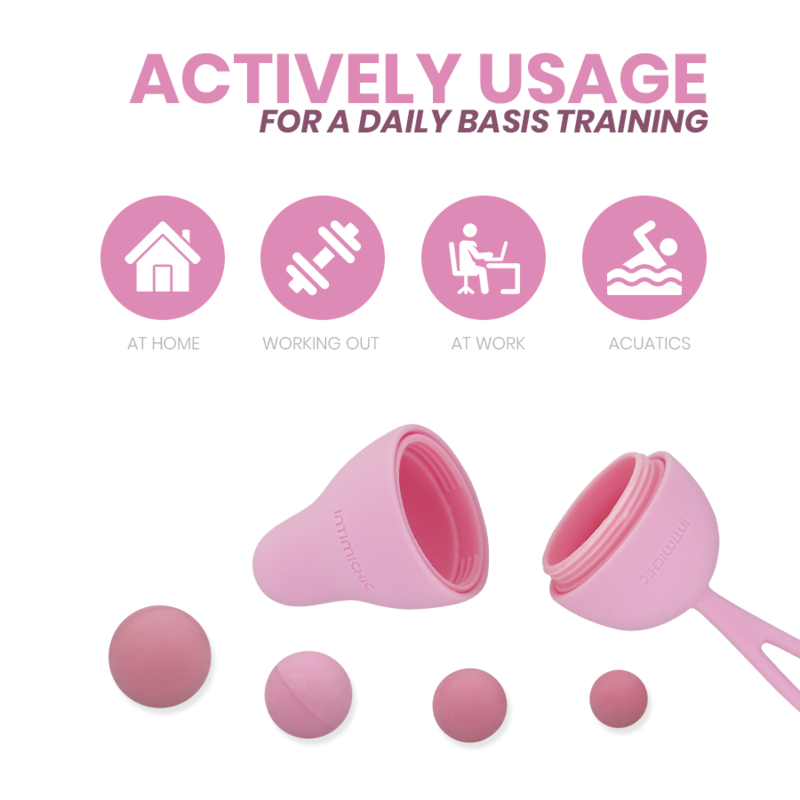 Intimichic Pelvis Health I 2.0 – Juguete Ergonómico Para Rehabilitación Pélvica Con Silicona Hipoalergénica