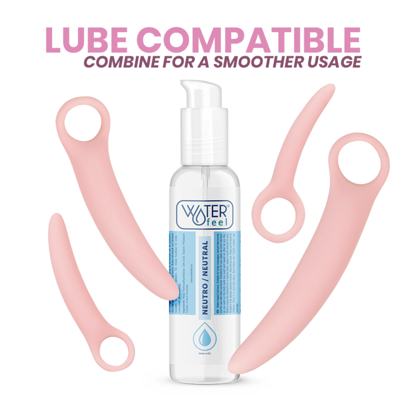 INTIMICHIC Set 5 Piezas Dilatador Silicona – Diseño Elegante Para Reconectar Con Tu Cuerpo