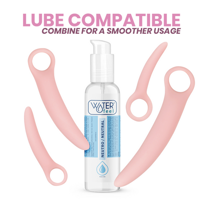 INTIMICHIC Set 5 Piezas Dilatador Silicona – Diseño Elegante Para Reconectar Con Tu Cuerpo