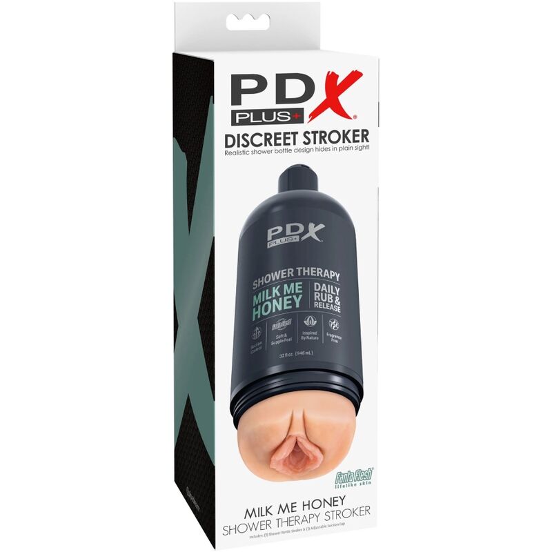 Masturbatore PDX Plus Stroker dal design discreto con estetica funzionale