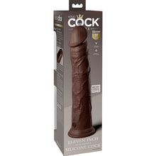 Comprar KING COCK Elite Dildo Realista 28 cm Marrón – Textura Auténtica Para Una Experiencia Sensorial Única-Noxtic