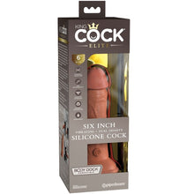 Comprar KING COCK Elite Dildo Caramelo – Silicona Médica Con Diseño Realista Para Placer Seguro-Noxtic