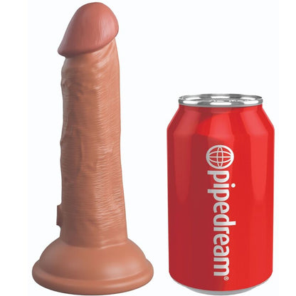 Comprar KING COCK Elite Dildo Caramelo – Silicona Médica Con Diseño Realista Para Placer Seguro-Noxtic