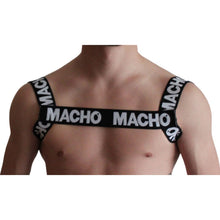 Comprar MACHO Arnés Doble Negro – Diseño Elegante Con Versatilidad Para Exploración Intima-Noxtic