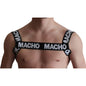 Comprar MACHO Arnés Doble Negro – Diseño Elegante Con Versatilidad Para Exploración Intima-Noxtic