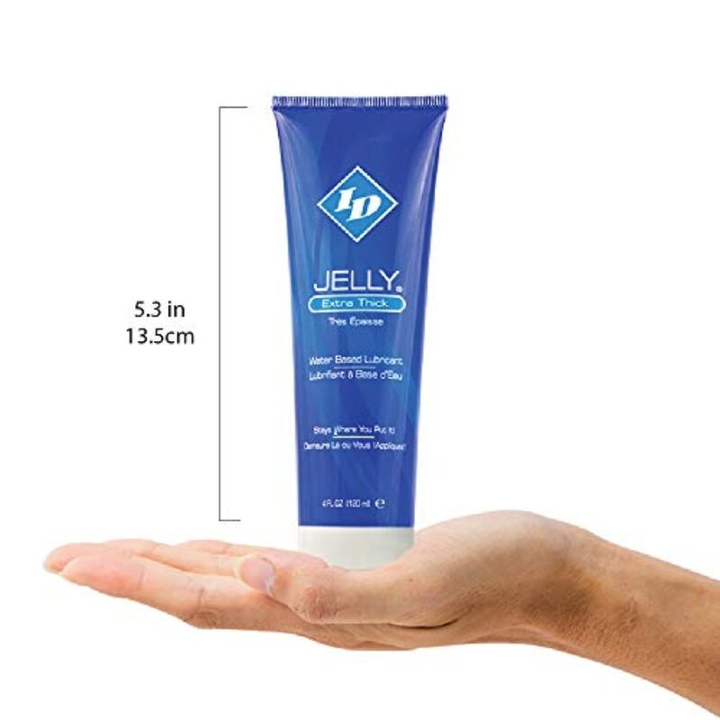 Lubrificante a base d'acqua ID Jelly Extra Thick 120 ml - Formula idratante per un maggiore comfort