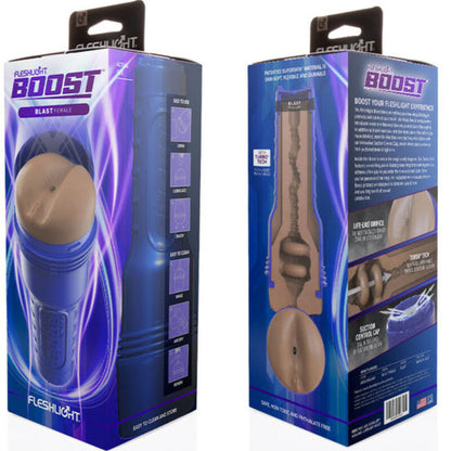 FLESHLIGHT BOOST - ANO BLAST FEMALE MASTURBADOR MD FLESH RP 
