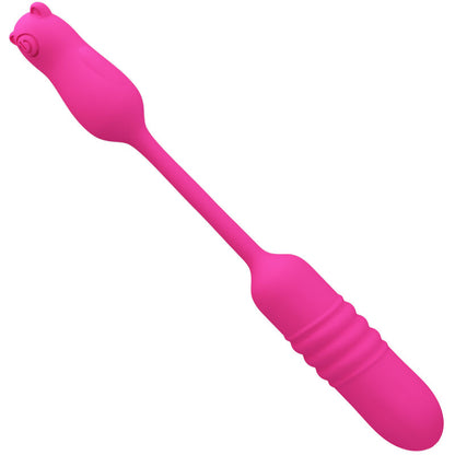 Pretty Love Nobikuma Proiettile Vibrante Rosa – Silicone Medico Ipoallergenico per un Piacere Sicuro