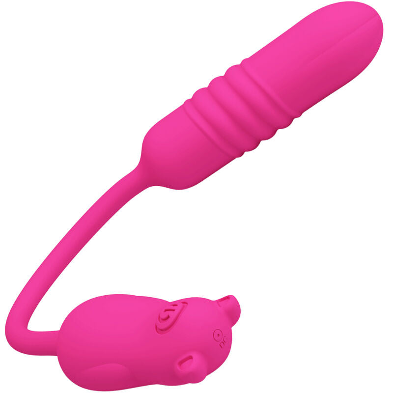 Pretty Love Nobikuma Proiettile Vibrante Rosa – Silicone Medico Ipoallergenico per un Piacere Sicuro