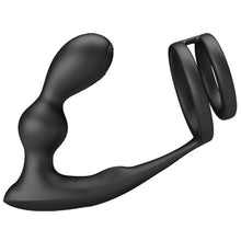 PRETTY LOVE - MARSHALL PENIS RING + VIBRATING ANAL PLUG &amp; REMOTE CONTROL