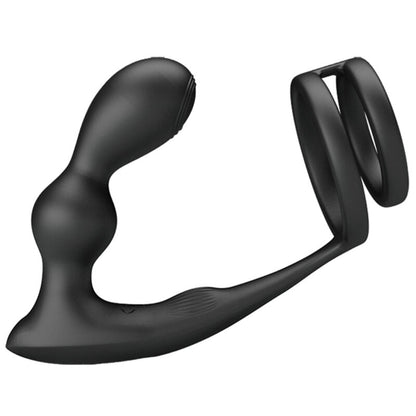 PRETTY LOVE - MARSHALL PENIS RING + VIBRATING ANAL PLUG &amp; REMOTE CONTROL