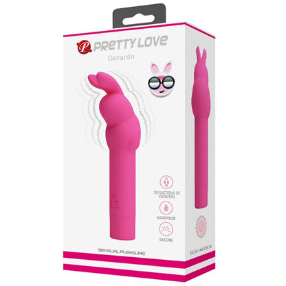 Comprar Pretty Love Gerardo Vibrador De Silicona Fucsia – Diseño Ergonómico Con Material Hipoalergénico-Noxtic