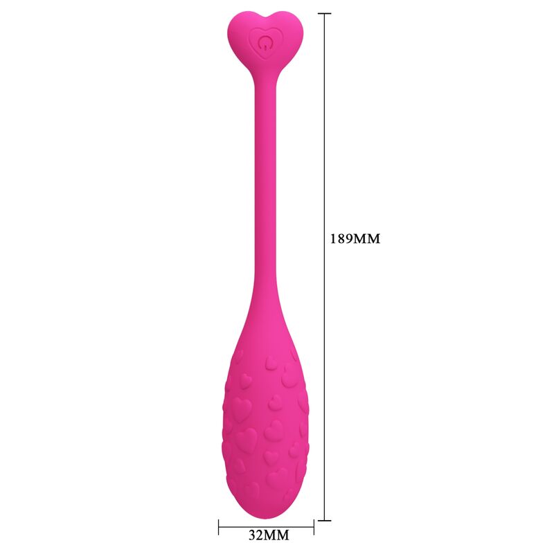Pretty Love Huevo Vibrador Fisherman Rosa – Diseño Discreto Con Control Desde App