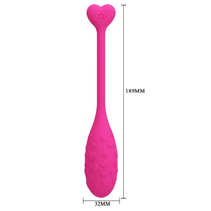 Pretty Love Huevo Vibrador Fisherman Rosa – Diseño Discreto Con Control Desde App