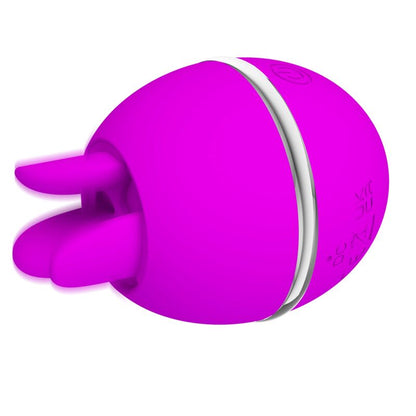 PRETTY LOVE - GEMINI BALL ROUND PURPLE SILICONE VIBRATOR
