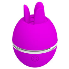 PRETTY LOVE - GEMINI BALL ROUND PURPLE SILICONE VIBRATOR