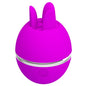 PRETTY LOVE - GEMINI BALL ROUND PURPLE SILICONE VIBRATOR
