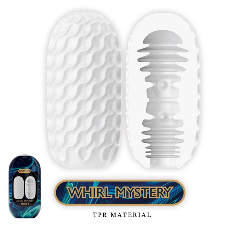 PRETTY LOVE Whirl Mystery Venus Masturbator Egg – Design ergonomico con texture stimolanti