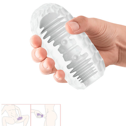 PRETTY LOVE Whirl Mystery Venus Masturbator Egg – Design ergonomico con texture stimolanti