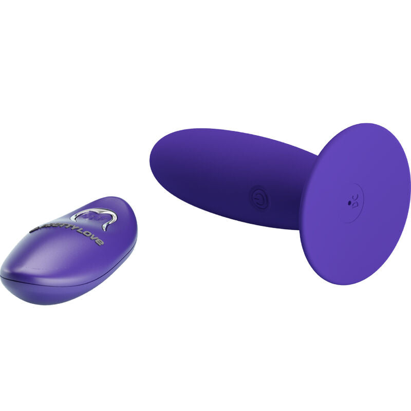 Pretty Love Youth Purple Plug – Vibratore con telecomando e design ergonomico per il piacere personale