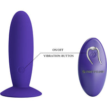 Pretty Love Youth Purple Plug – Vibratore con telecomando e design ergonomico per il piacere personale