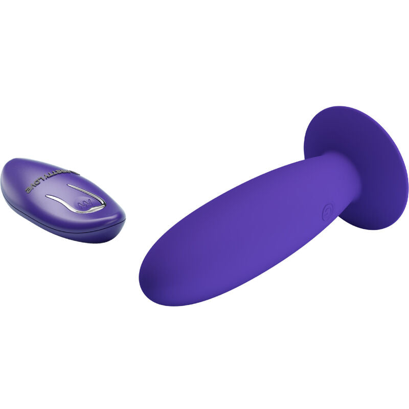 Pretty Love Youth Purple Plug – Vibratore con telecomando e design ergonomico per il piacere personale