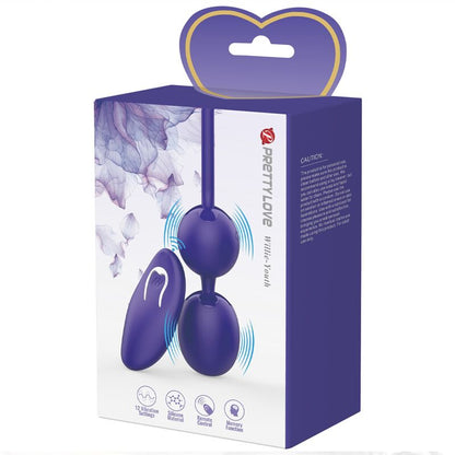 PRETTY LOVE - WILLIE YOUTH BALLS REMOTE CONTROL &amp; VIOLET VIBRATION