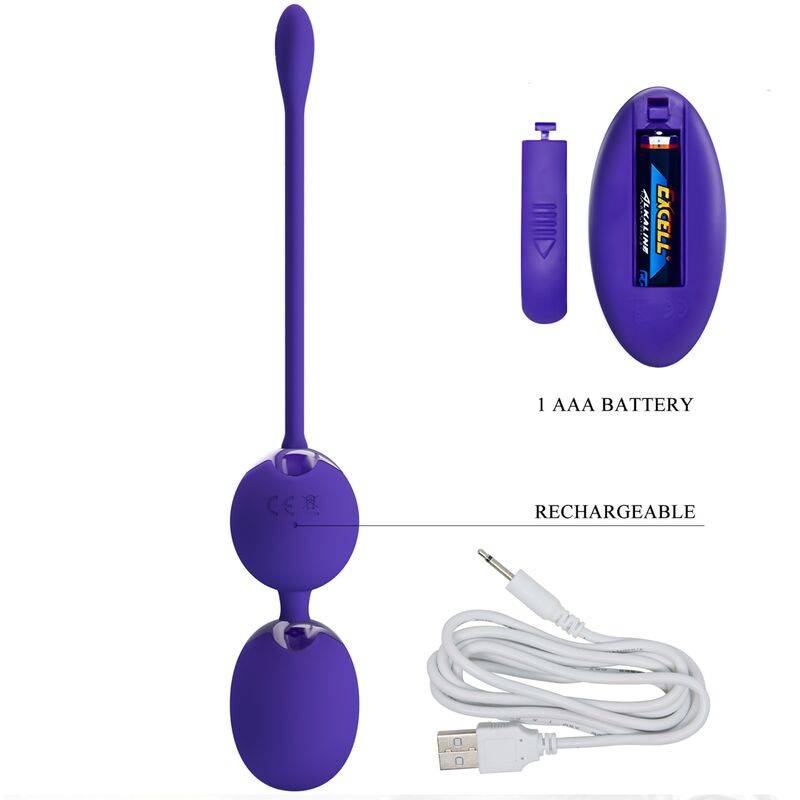 PRETTY LOVE - WILLIE YOUTH BALLS REMOTE CONTROL &amp; VIOLET VIBRATION