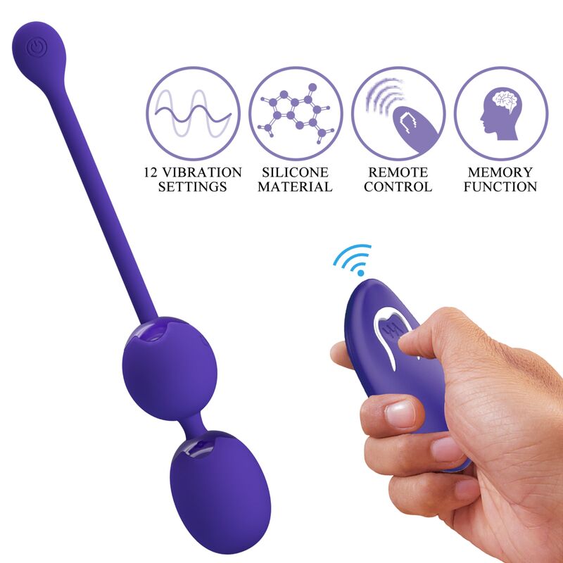 PRETTY LOVE - WILLIE YOUTH BALLS REMOTE CONTROL &amp; VIOLET VIBRATION