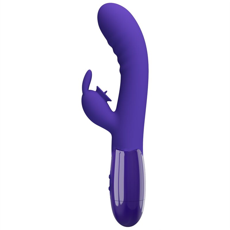 Comprar Pretty Love Cerberus Youth Vibrador Rabbit Violeta – Vibrador Recargable Con Diseño Elegante Y Curvado-Noxtic