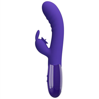 Comprar Pretty Love Cerberus Youth Vibrador Rabbit Violeta – Vibrador Recargable Con Diseño Elegante Y Curvado-Noxtic