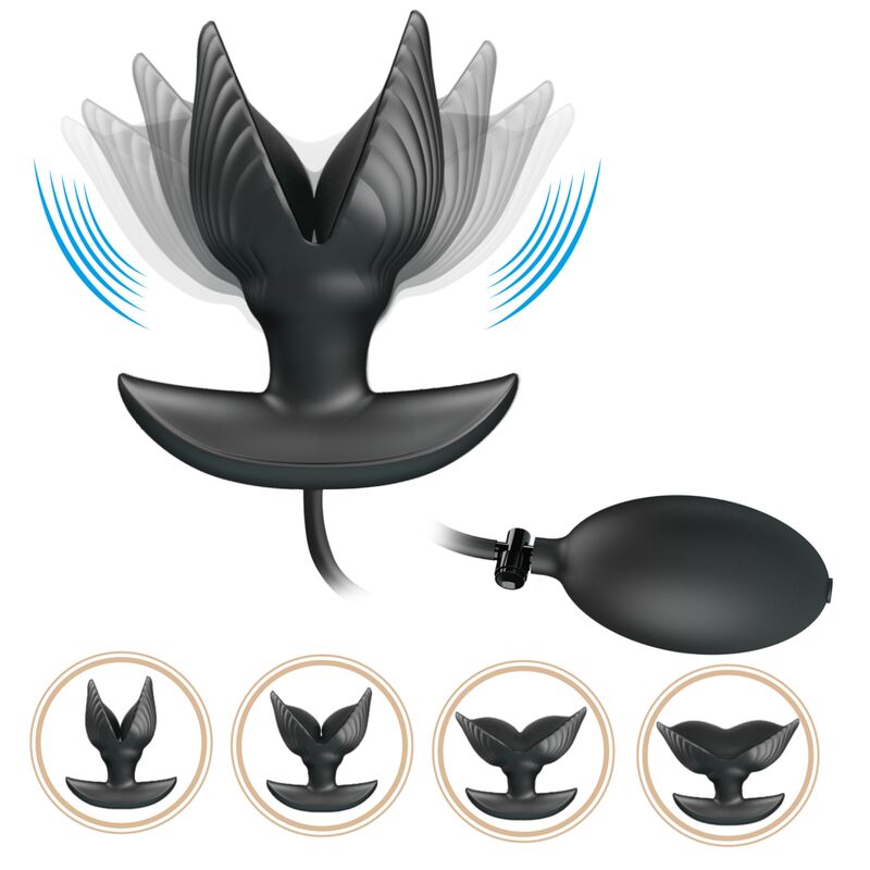 PRETTY LOVE Plug Anal Inflable – Juguete Recargable Para Placer Personalizado