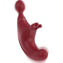 ADRIEN LASTIC - TRIPLE FUSION CLITORIS &amp; G-SPOT STIMULATOR RED