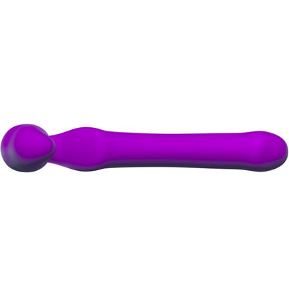 Adrien Lastic Queens Strap-On Flexible Violeta Talla M – Juguete Erótico De Silicona Médica Con Diseño Sin Correas
