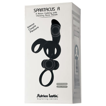ADRIEN LASTIC Spartacus Anillo Con Vibrador – Diseño Innovador Para Placer Compartido