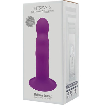 Comprar ADRIEN LASTIC Hitsens 3 Dildo Silicona Violeta – Silicona Médica Con Diseño Innovador Para Placer Sensible-Noxtic