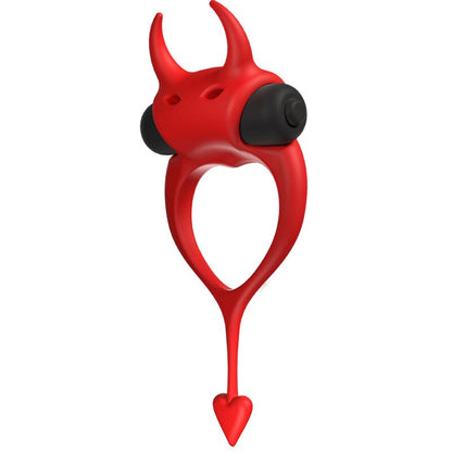 ADRIEN LASTIC Devol Cockring Rojo – Anillo Vibrador Con Diseño Ergonómico Para Mayor Placer