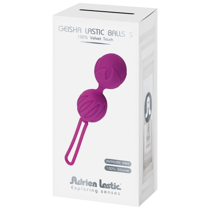 ADRIEN LASTIC Geisha Lastic Bolas Silicona Talla S Violeta – Bolas Kegel Para Fortalecer El Suelo Pélvico Con Estilo