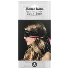 Comprar ADRIEN LASTIC Venda Satin Reversible Rosa Negro – Diseño Elegante Para Exploración Sensual-Noxtic