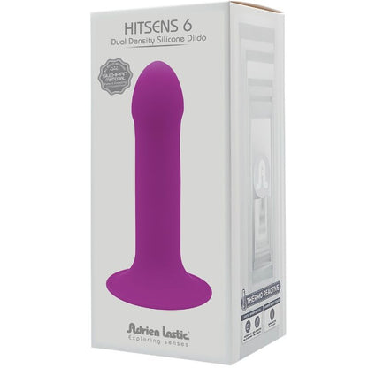 Comprar ADRIEN LASTIC Hitsens 6 Violeta – Dildo De Silicona Con Diseño Innovador Para Placer Confiable-Noxtic