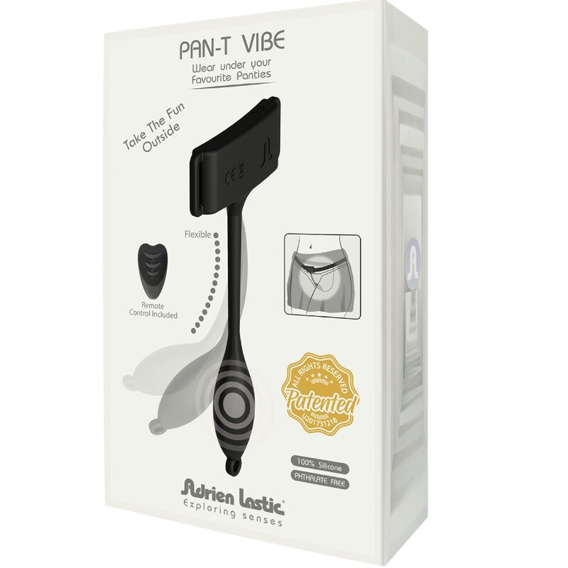 ADRIEN LASTIC Pant Vibe – Vibrador Flexible Con Control Remoto Para Placer Personal