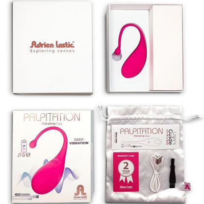 ADRIEN LASTIC - PALPITATION GREEN VIBRATING EGG + FREE APP