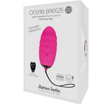 ADRIEN LASTIC Ocean Breeze 2.0 – Uovo vibrante ricaricabile con telecomando per un piacere personalizzato