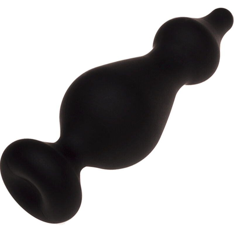 ADRIEN LASTIC Amuse Plug Anale in Silicone Nero Taglia L – Design Ergonomico per un Piacere Sicuro