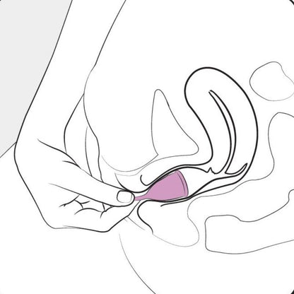 FEMINTIMATE EVE Copa Menstrual Talla S – Silicona Hipoalergénica Para Comodidad Diaria