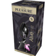 Comprar ALIVE Mini Plug Anal Metal Rosa Talla S – Diseño Elegante Para Placer Confiado-Noxtic