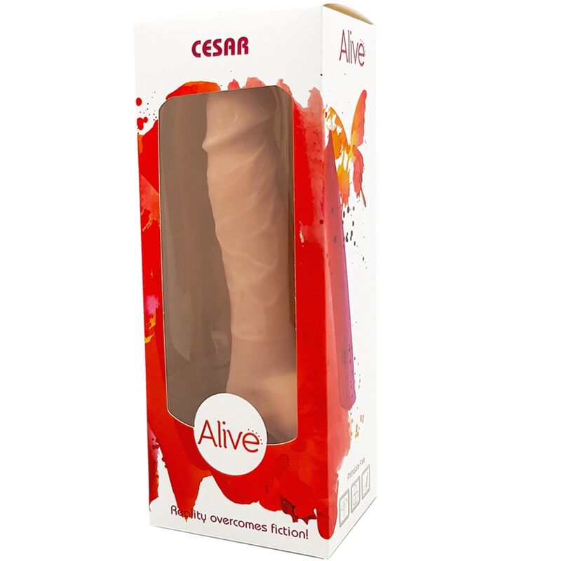 ALIVE Cesar Realista 17.5 Cm – Juguete Con Diseño Realista Para Placer Intenso